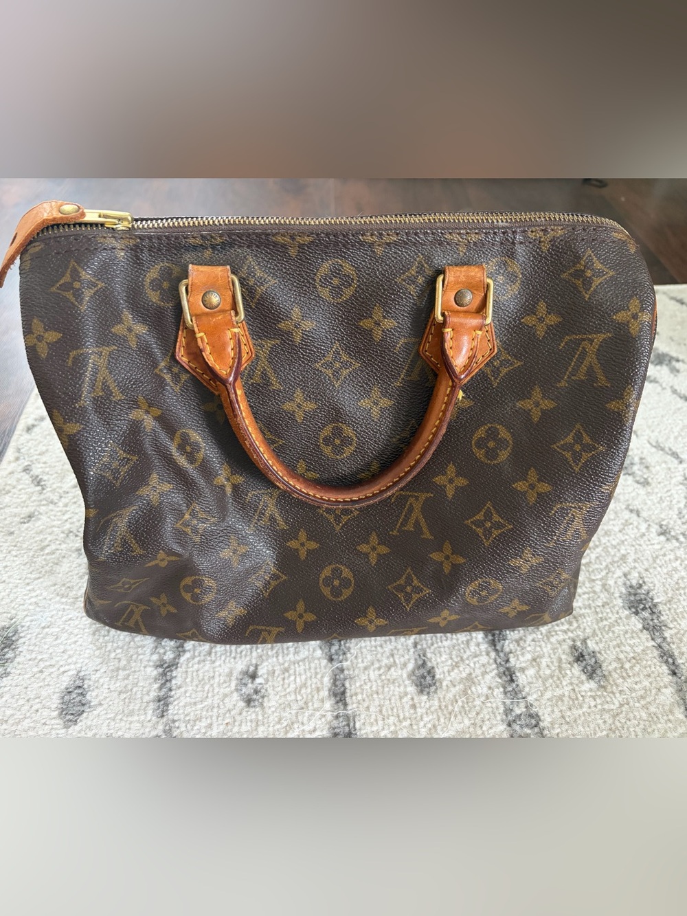 Louis Vuitton Speedy 30 Monogram Canvas Bag - Vintage - Picture 1 of 12